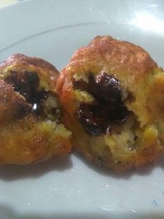 Foto resep Godok pisang coklat lumer