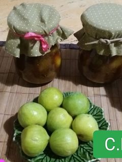 Una foto de Dulce de higos
