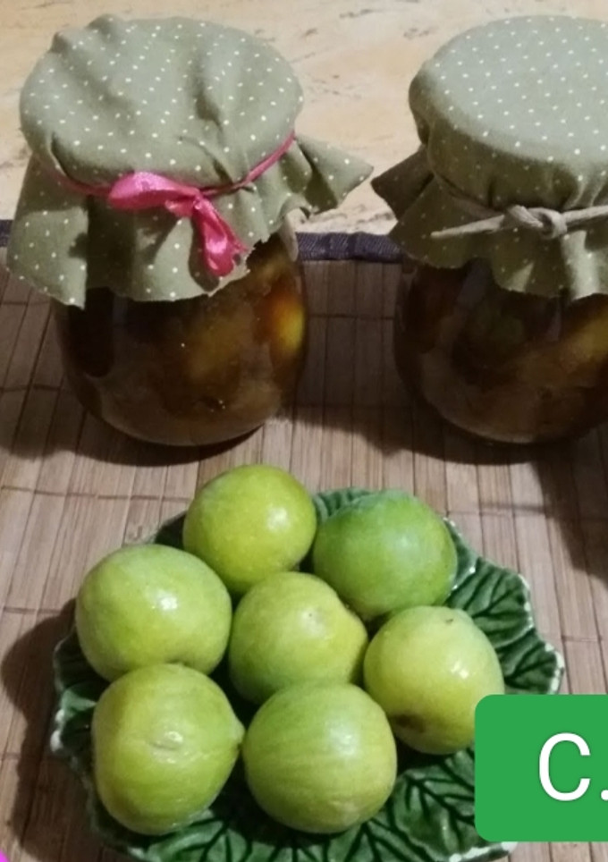 Una foto de Dulce de higos