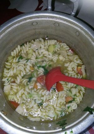 Foto resep Soup macaroni