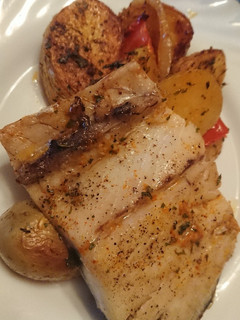 Una foto de Corvina al horno