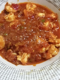 A picture of Prawns masala#endofyearchallenge.