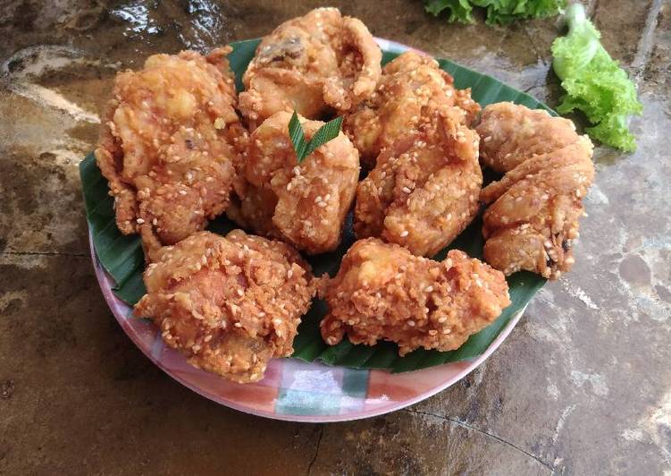 Resep Ayam Goreng Wijen yang Bikin Ngiler