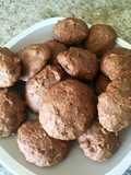 Galletas de chocolate y coco