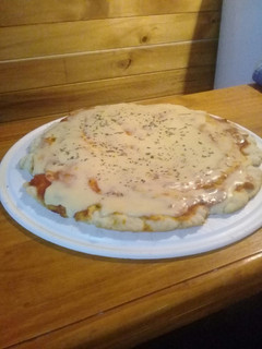 Una foto de Pizza casera sin tacc