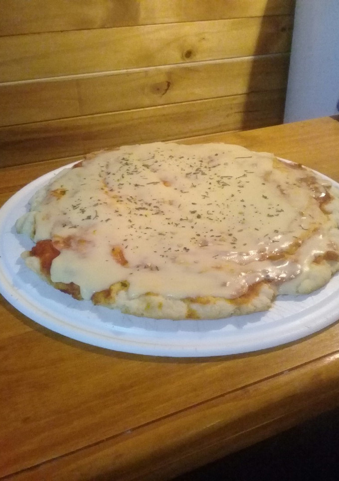 Una foto de Pizza casera sin tacc