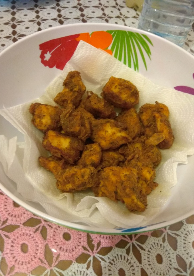 Una foto de Pollo estilo KFC