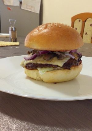 Házi hamburger recept fotója