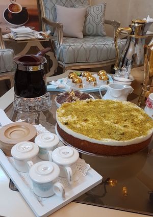 صورة لوصفة بسبوسة ملكية
