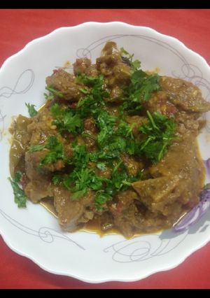 A picture of Mutton stew.