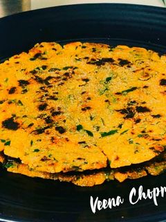 मक्का मेथी परांठा (makka methi paratha recipe in Hindi) रेसिपी मुख्य फोटो