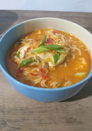 Foto resep Indomie kuah segar