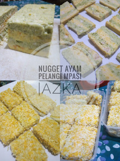 Foto resep Nugget Ayam Pelangi MPASI