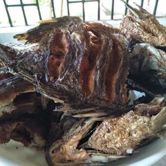 A picture of Fried fish.