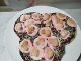 Pizza Topping Coklat Dan Marshmallow