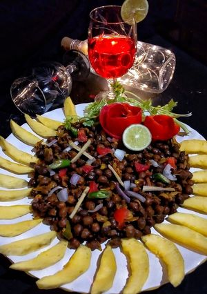মশালা চানা চাট (masala Chana chat recipe in Bengali) রেসিপির প্রধান ছবি