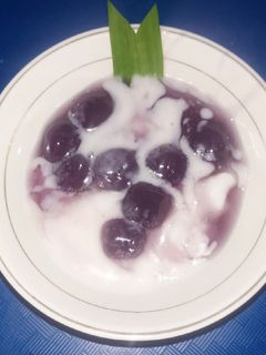 Foto resep Bubur sumsum candil ungu
