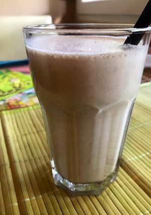 Pikáns zabos banánturmix 🥛🍌 recept fotója
