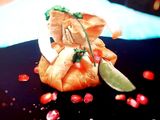 Baked lavash bread potli