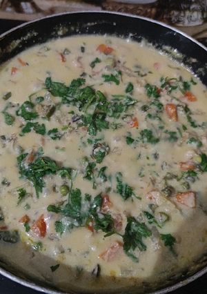 A picture of Vegetables Korma.
