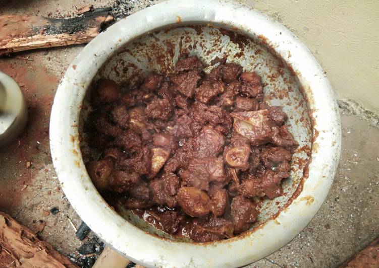 Recipe of Super Quick Homemade Mutton kosa in desi style