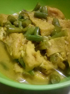 Foto resep Tahu buncis bumbu kuning