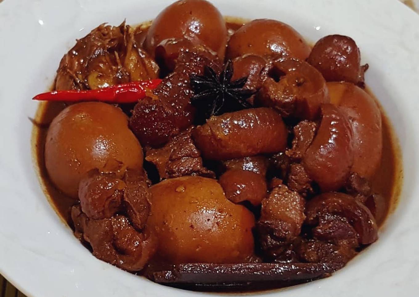 Cukiok / Samcan masak Kecap