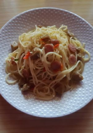 Foto resep Spaghetti Aglio Olio