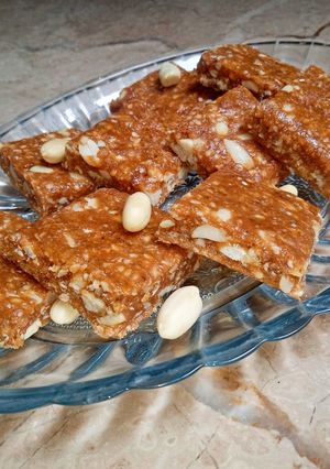 A picture of Peanut Chikki 😋❤️🥰.