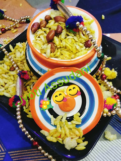 A picture of Poha chivda 😋😋😋😋 yummy 😋.
