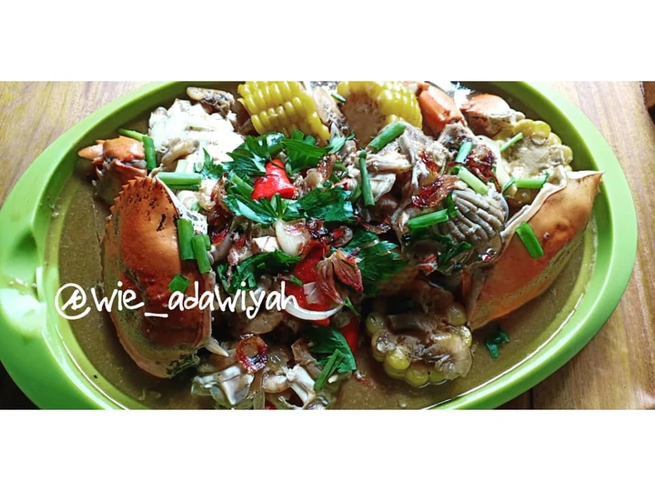 Langkah Mudah untuk Menyiapkan Resep Kepiting saus kare lada hitam yang Bisa Manjain Lidah Anti Ribet, Mantap