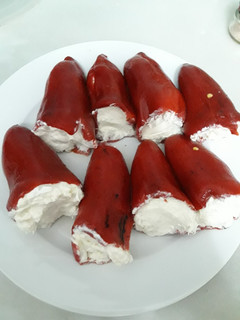 Una foto de Pimientos rellenos