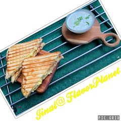A picture of Pineapple Grilled Sandwich.