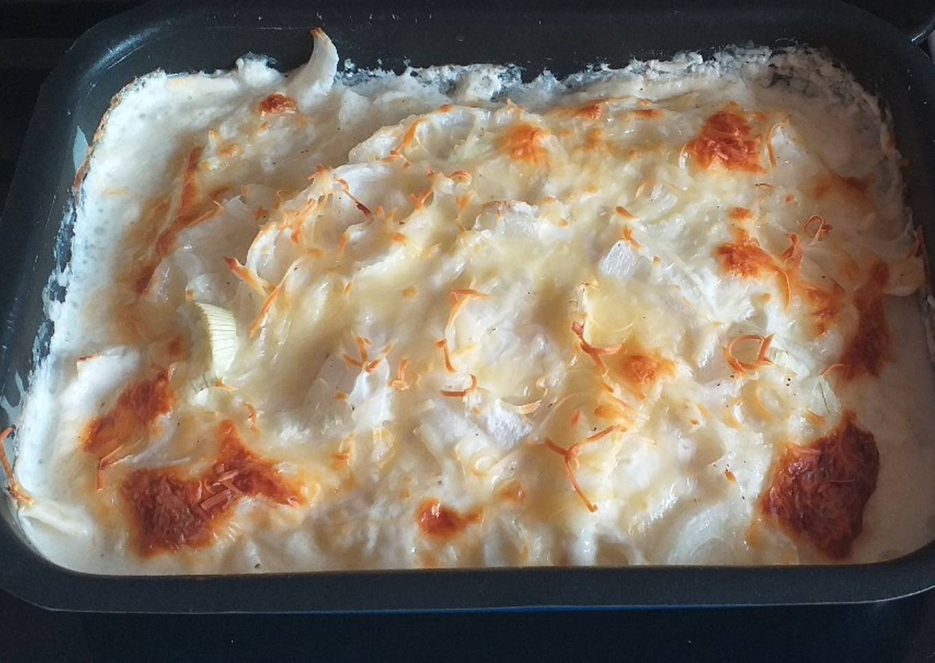 Pechuga a la nata al horno