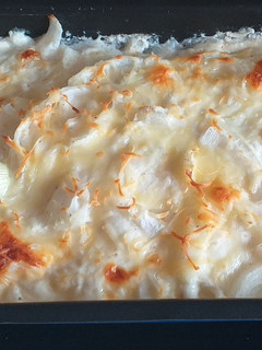 Una foto de Pechuga a la nata al horno