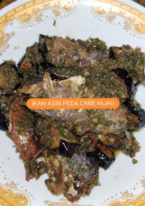Foto resep Ikan Asin Peda Cabe Hijau