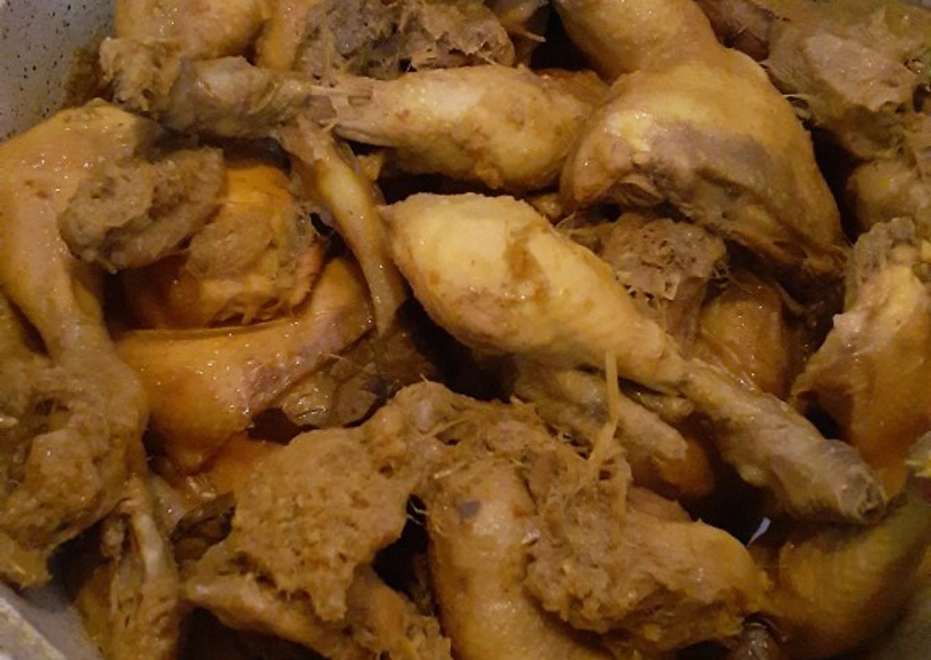 Ayam goreng empuk (ungkep)