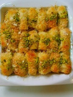 صورة لوصفة كنافة بالجبن