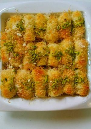 صورة لوصفة كنافة بالجبن