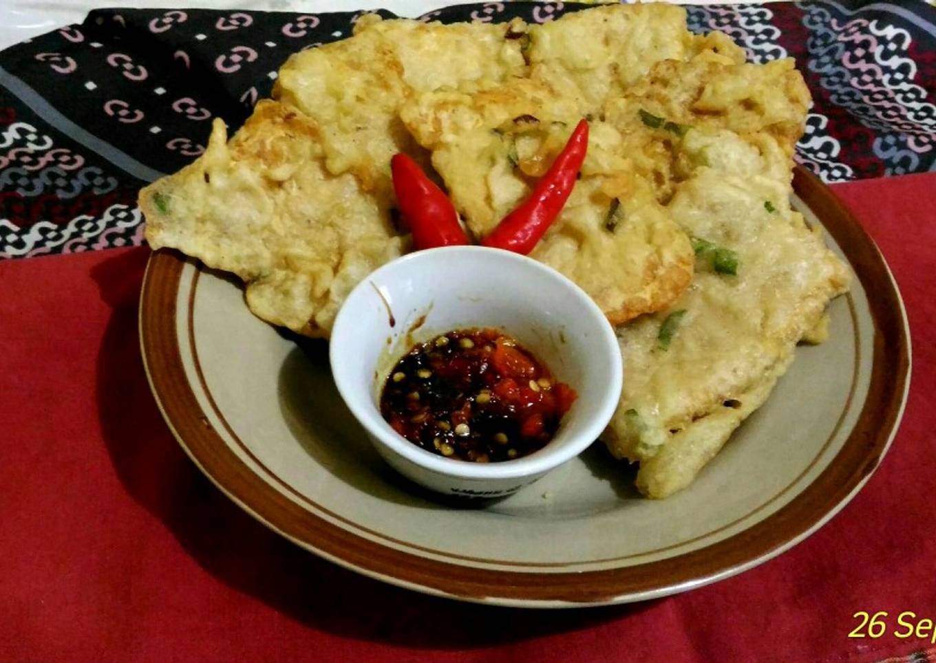 619. Tempe Goreng Kriuk Dengang Tepung Singkong