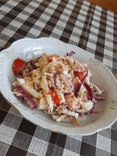 Фото Салат с тунцом.