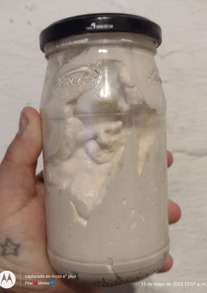 Una foto de Queso crema casero
