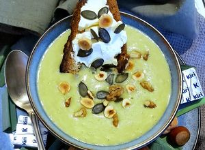 Une photo de Velouté de poireaux et Kiri ®️