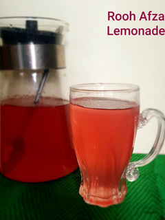 A picture of Roohafza Lemonade.