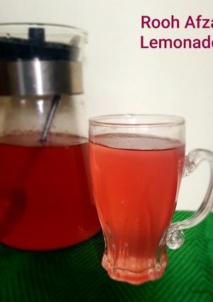 A picture of Roohafza Lemonade.