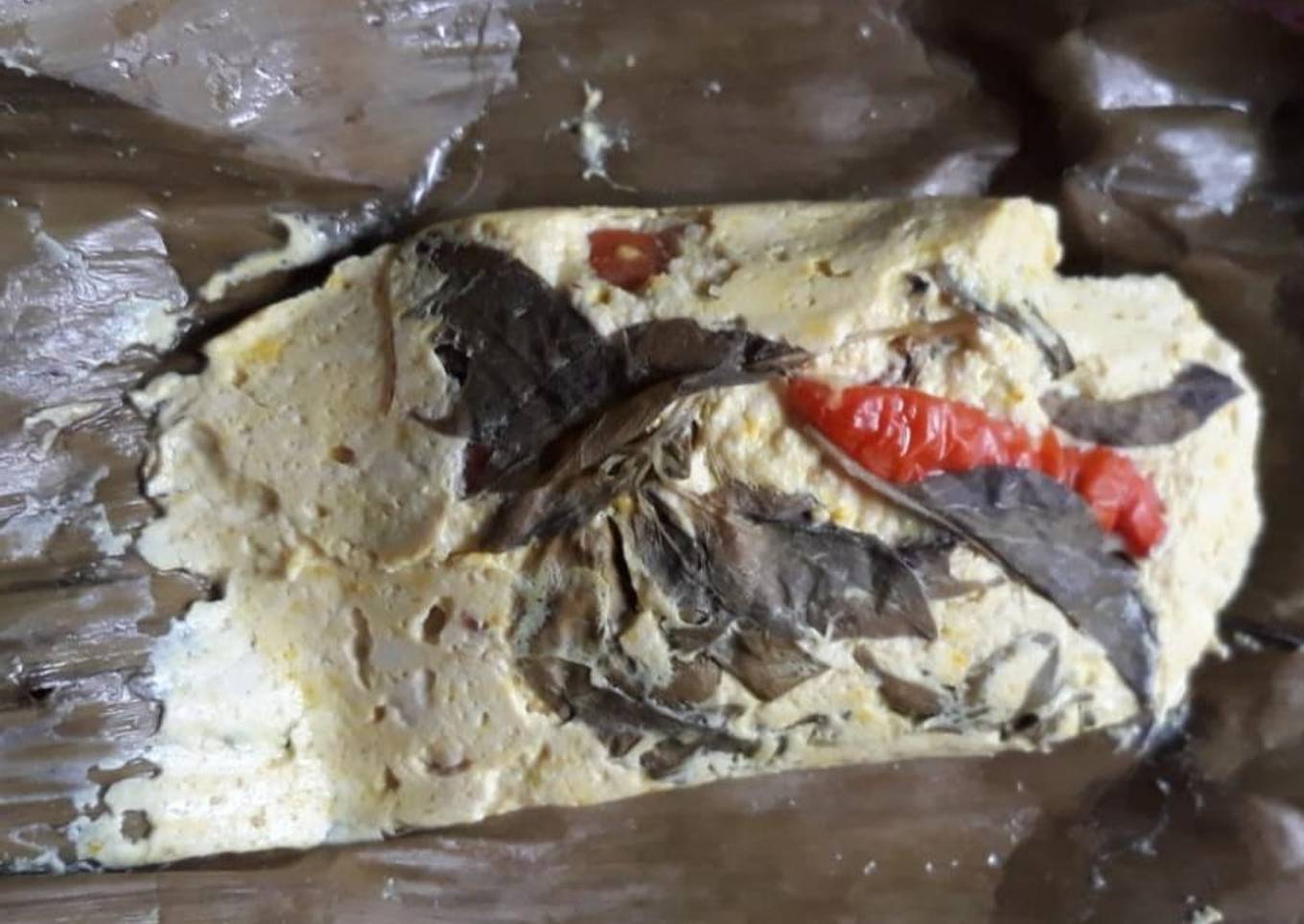 Pepes tahu kemangi