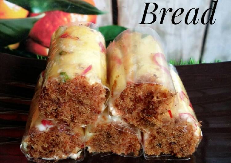 Floss Roll Bread(roti abon gulung)