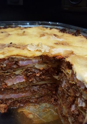 Une photo de Lasagne de chou vert