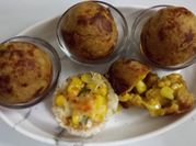A picture of sweet corn bread