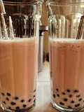 Strawberry Boba Tea